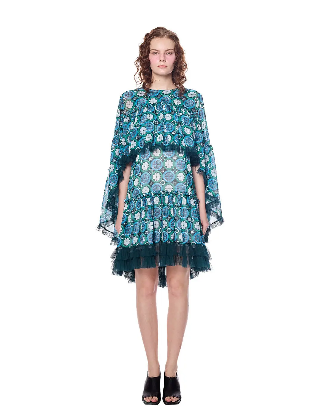 Signature Floral Ruffle Onepiece