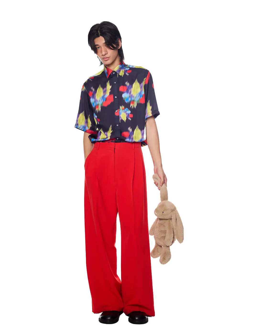 Wide Banding Pants