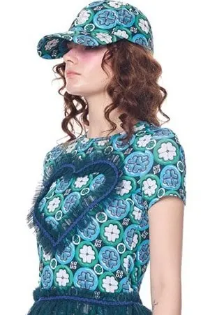 Signature Floral Baseball Cap