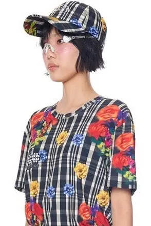 Joy Emblem Check Baseball Cap