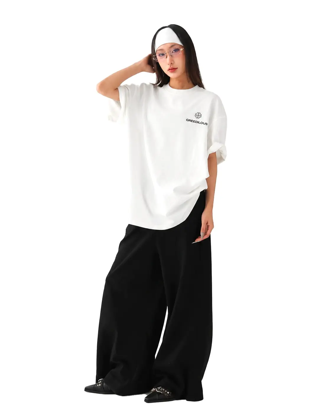 Greedeeus Pron White T-Shirt