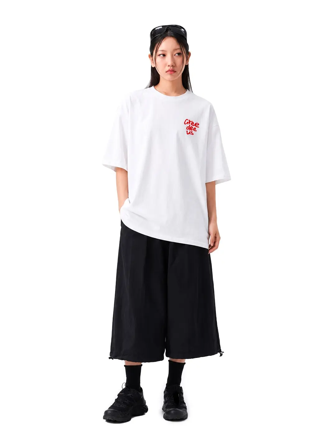Greedeeus White T-Shirt