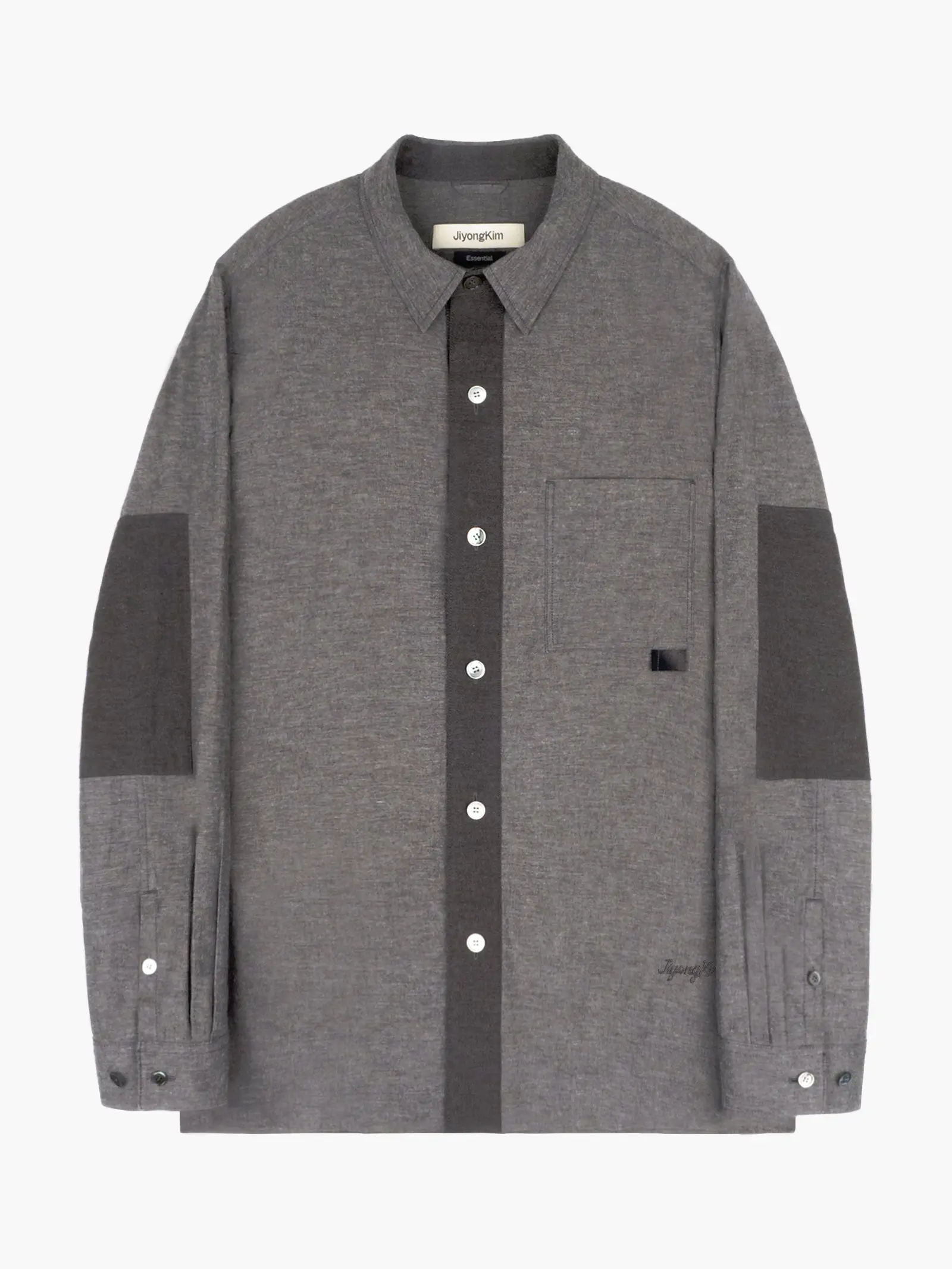 Sun-Bleached Tab Shirt - Brown