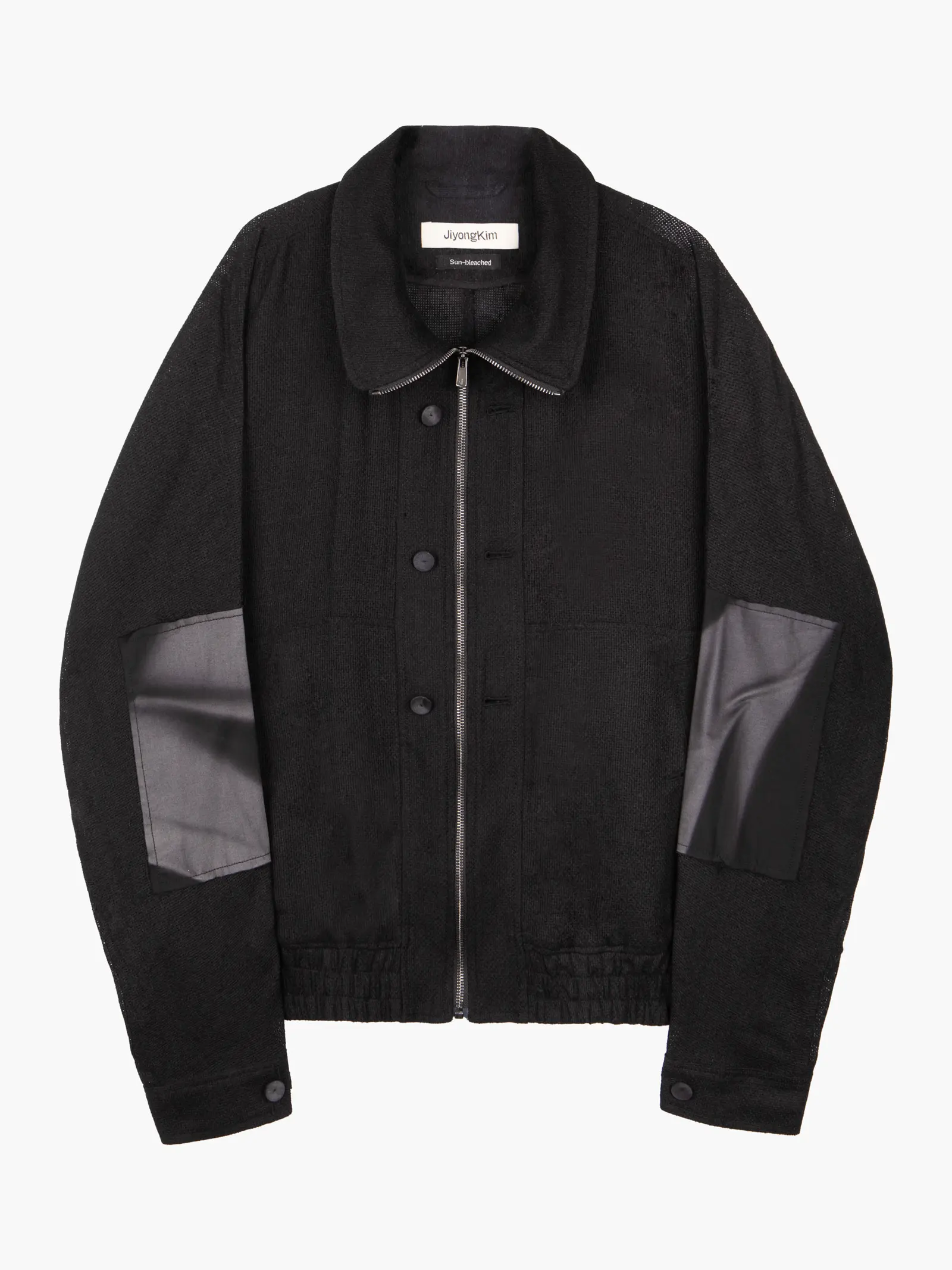 Sun-Bleached Double Front Jacket - Black