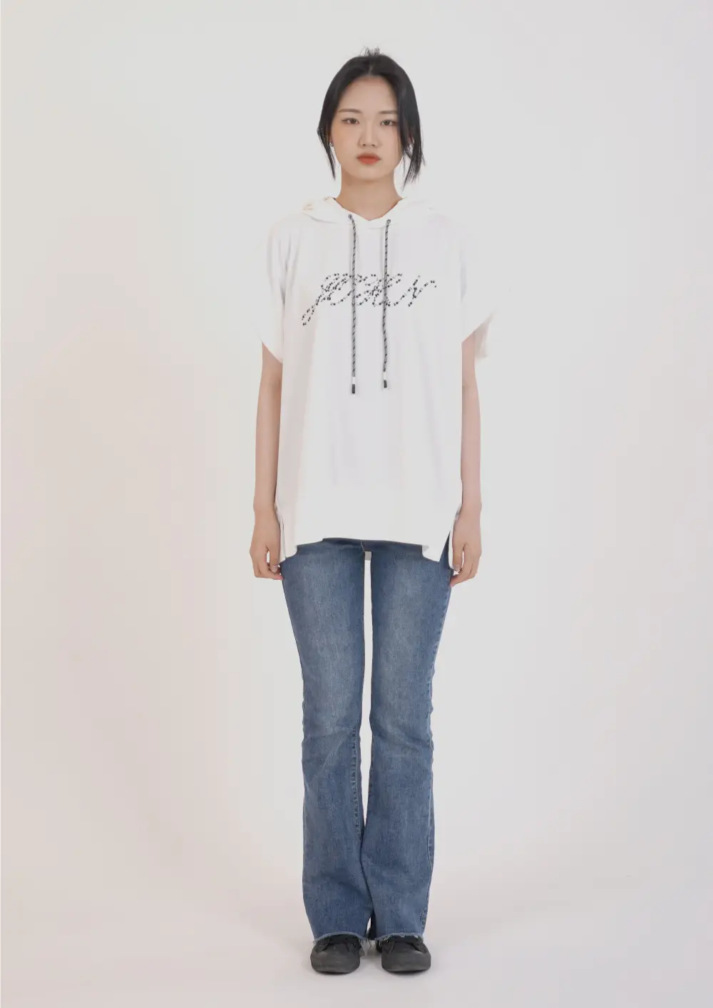 Elegance Embroidered Short-Sleeve T-Shirt
