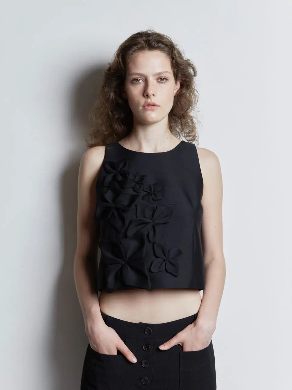 Lotus Top - Black