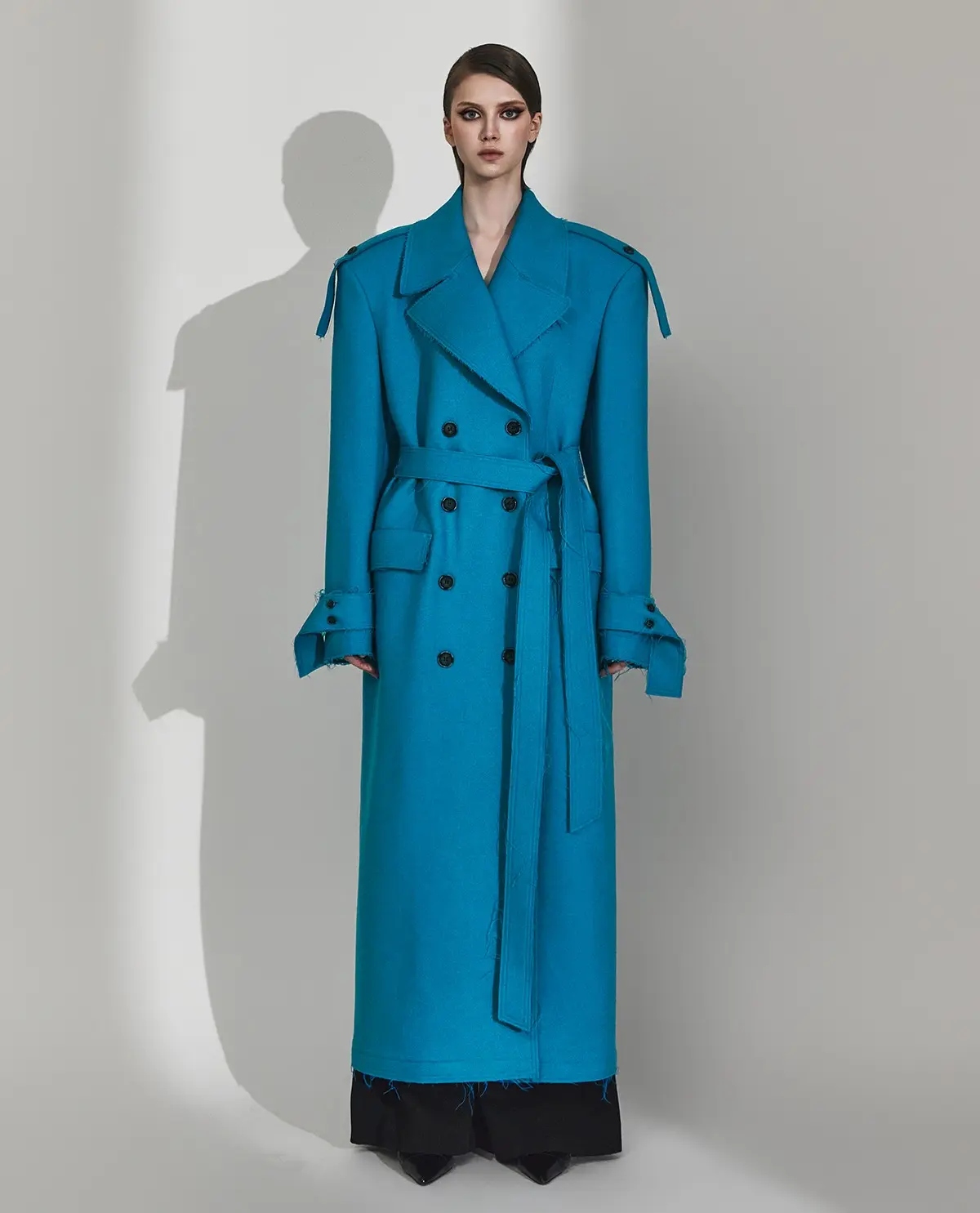 Wool Belted Coat — KSH42O2JK013