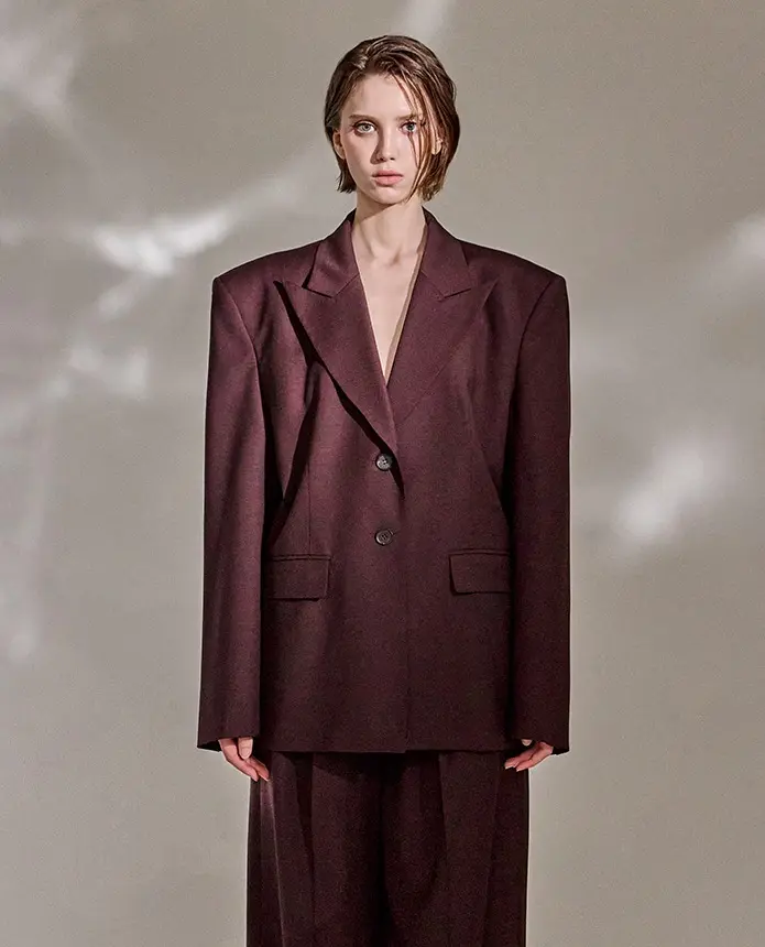 Wool Tailored Jacket — KSH42O2JK025