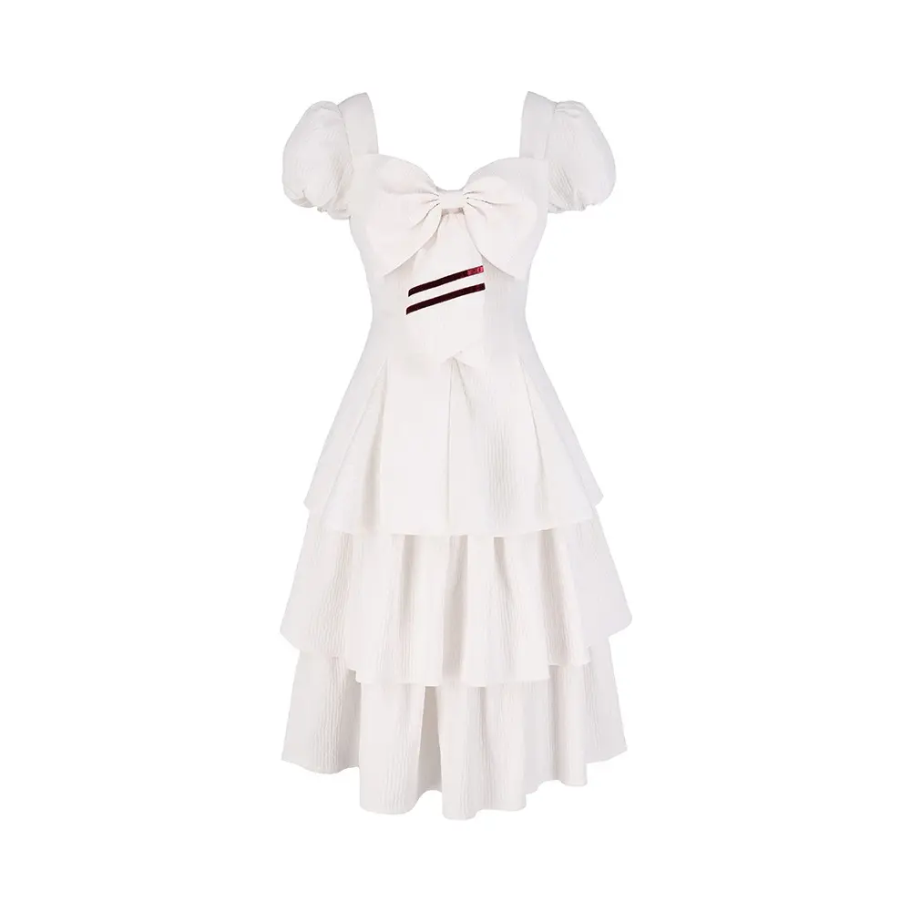 Ribbon Layered Dress