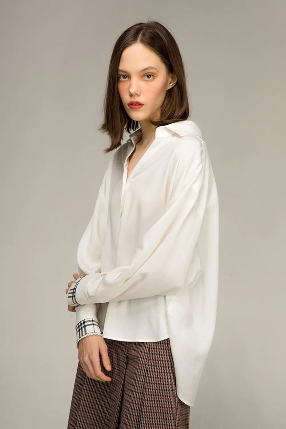 Oversized Tencel Shirt