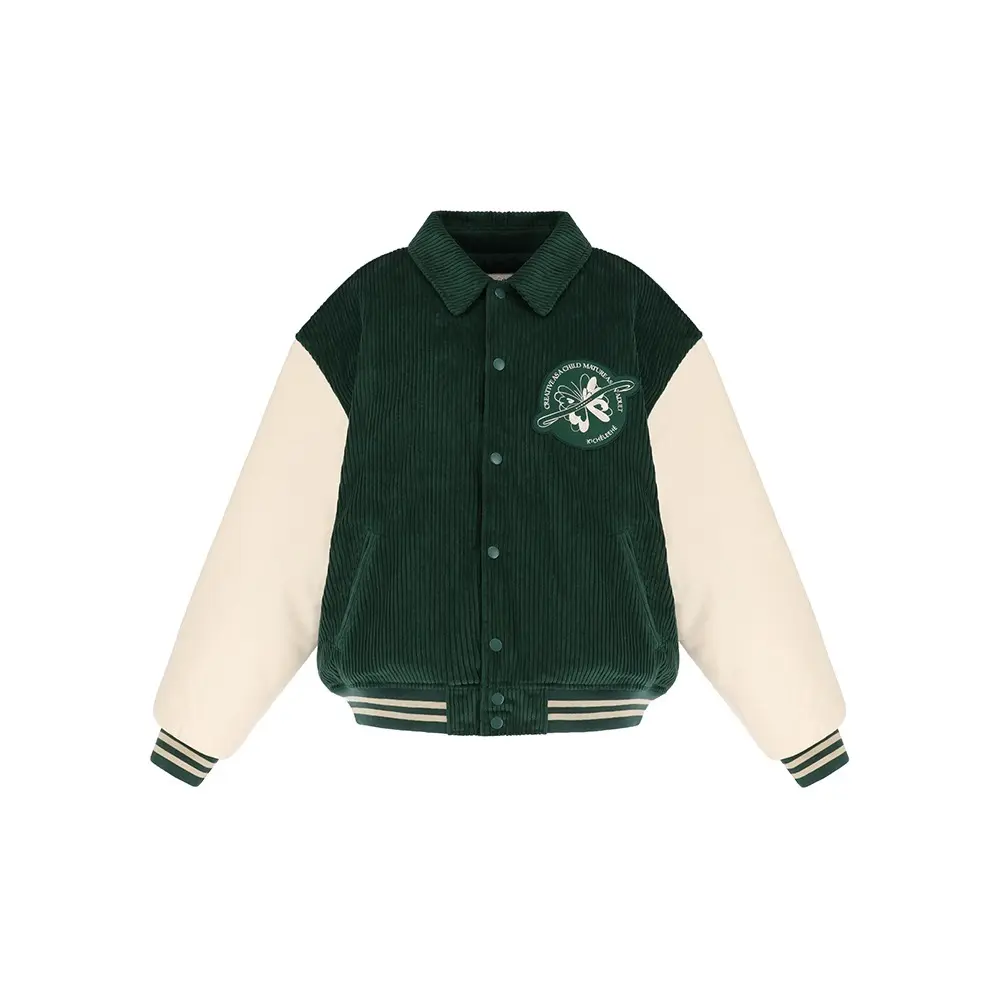 Corduroy Varsity Jacket