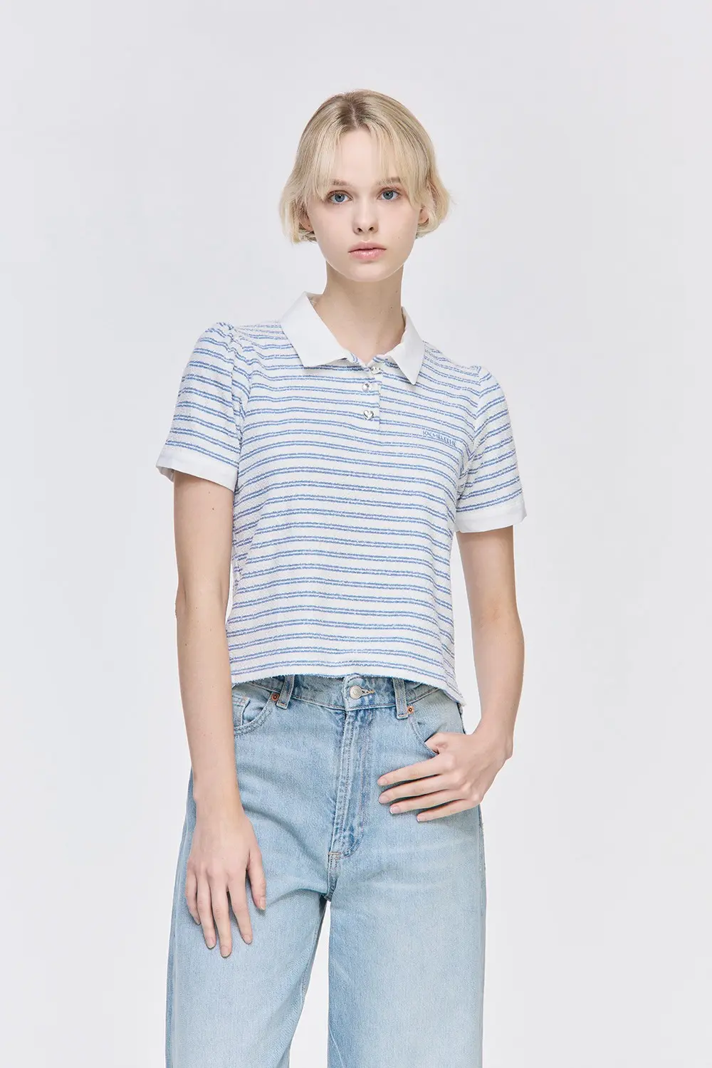 Stripe PK Shirt (Blue)