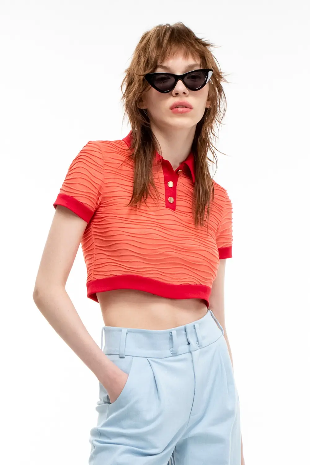 PK Crop Shirt