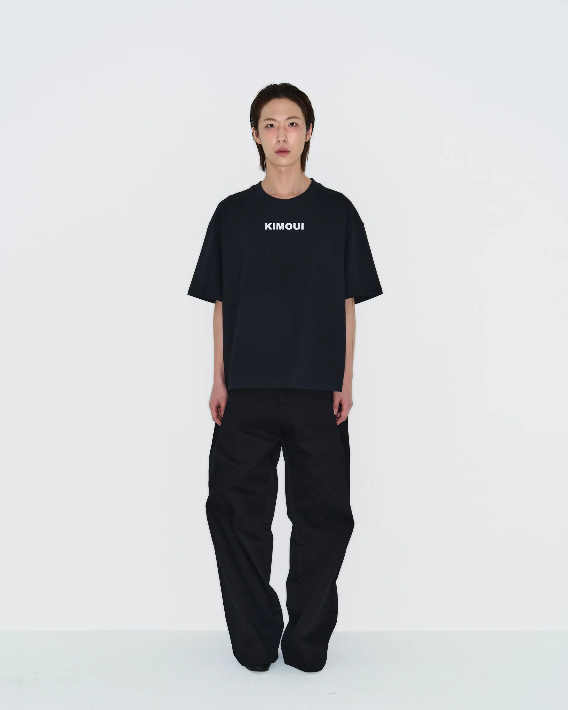 Logo Printing T-Shirt (Black)