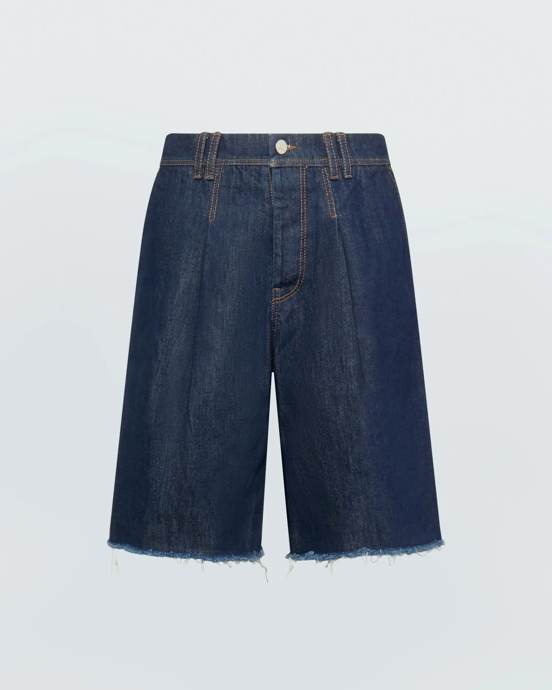 Dart Denim Shorts