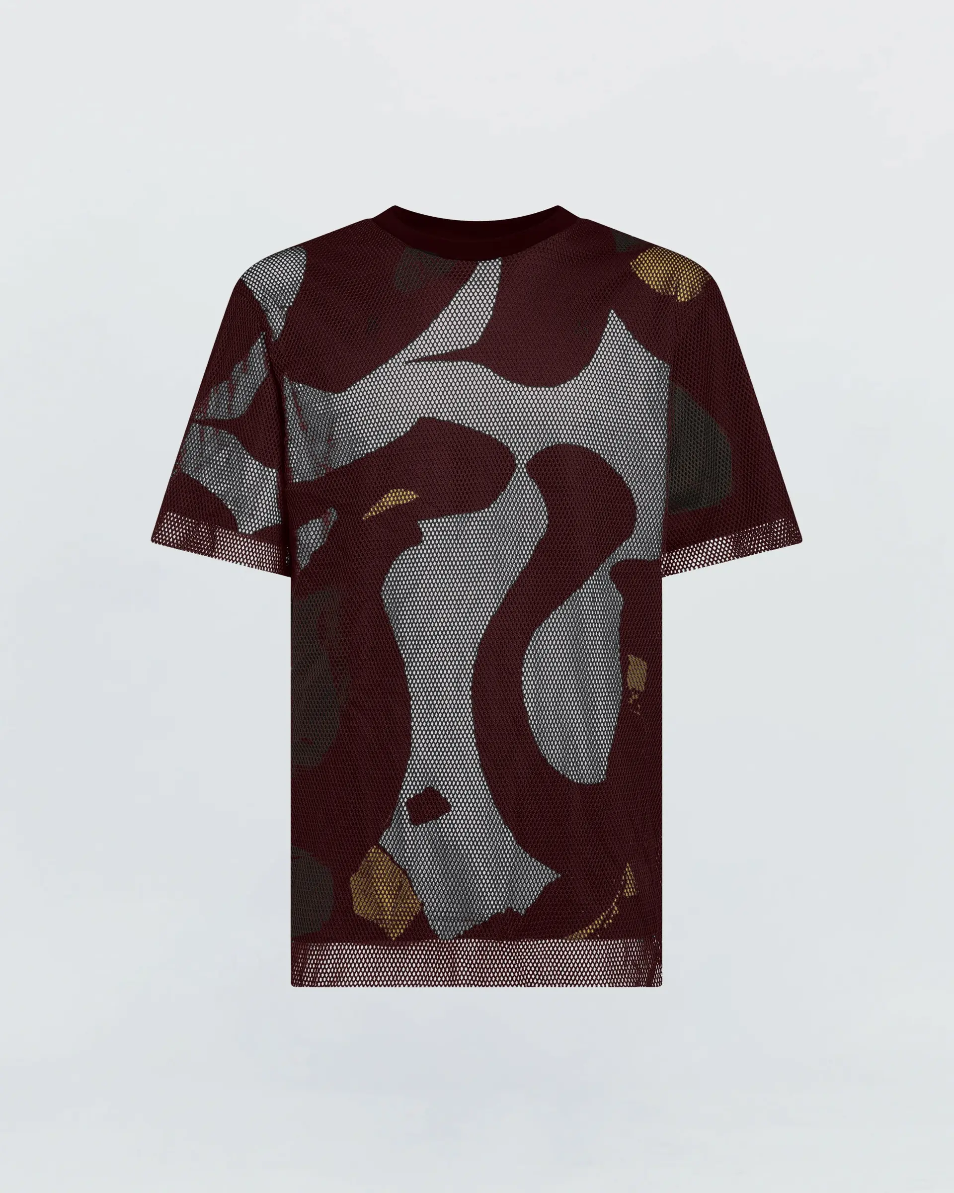 Printed Mesh T-Shirt