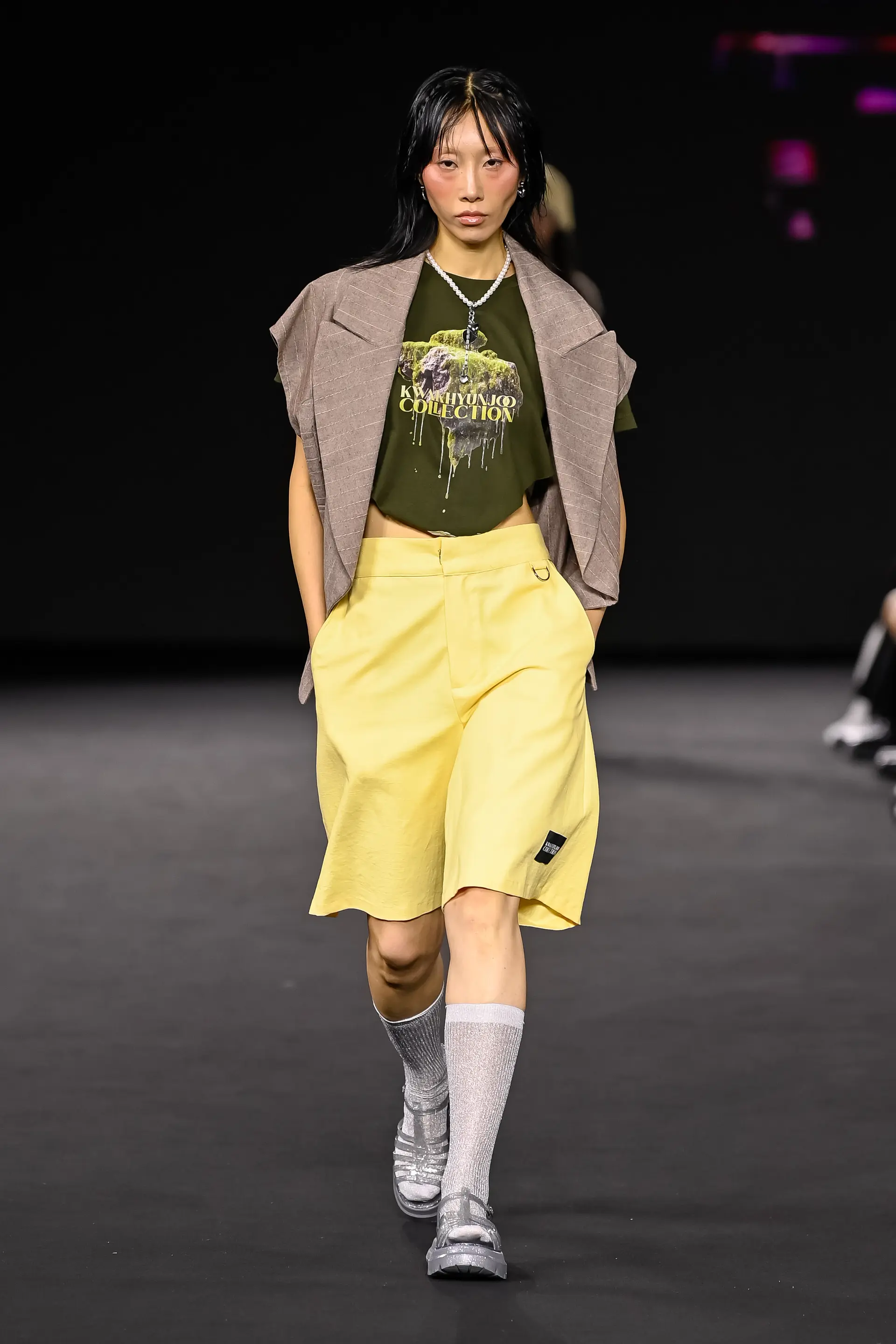 26SS Yellow Short Pants