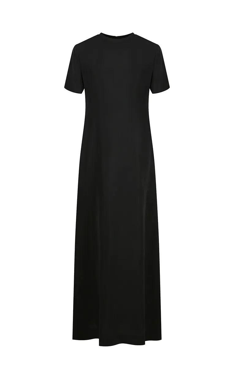 Cromer Bemberg Maxi Dress (Black)