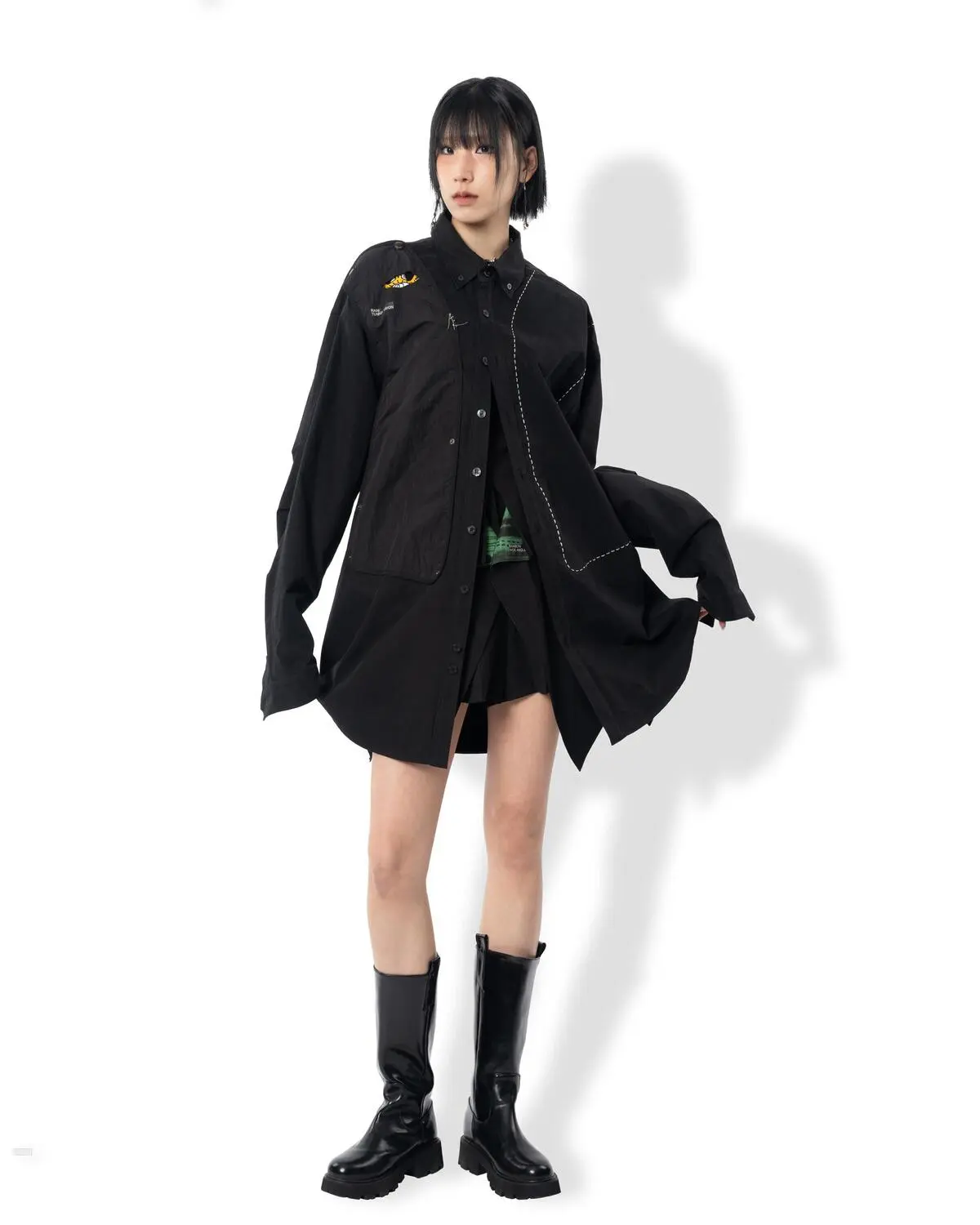 Transform String Jacket (Black)