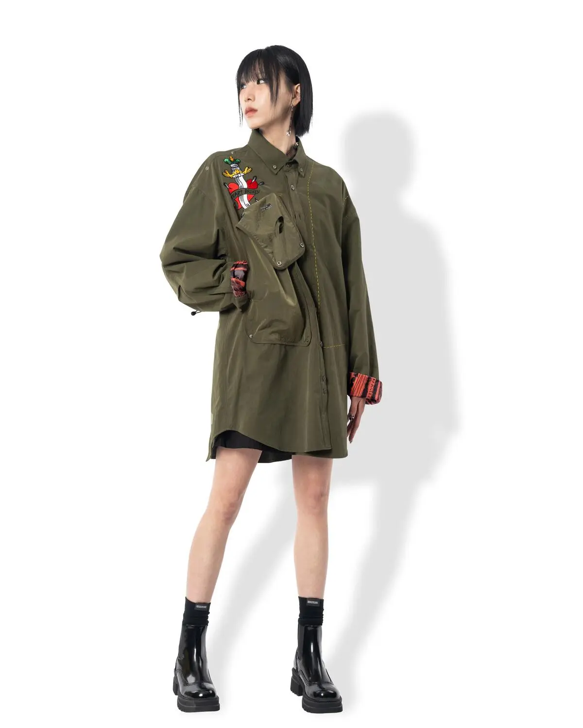 Transform String Jacket (Khaki)