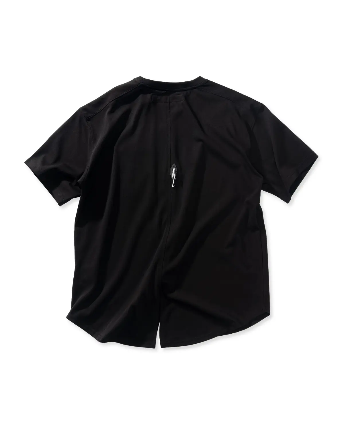 Folding Pocket Short-Sleeved T-shirt (Black)