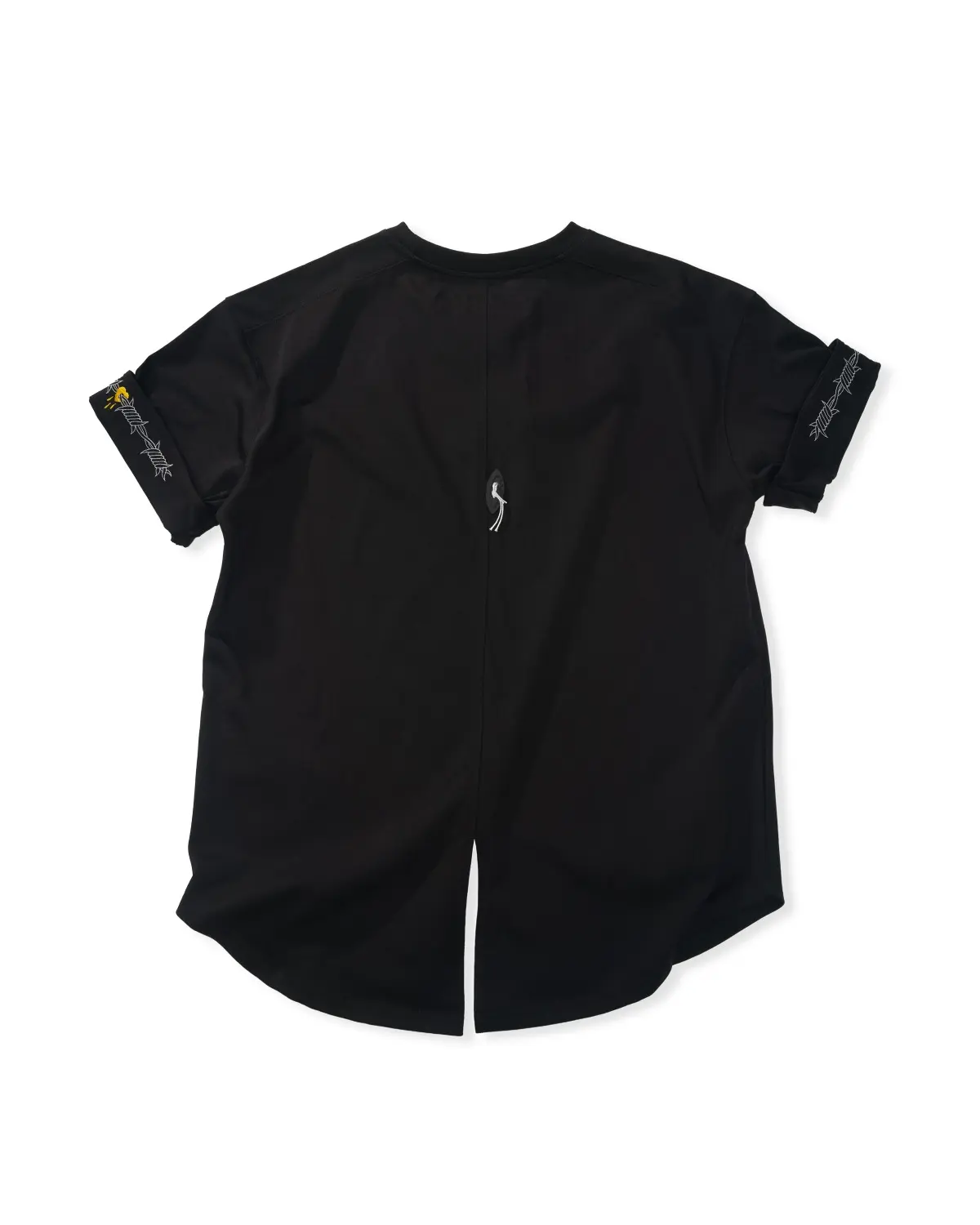 Rolled Sleeve T-Shirt (Black)