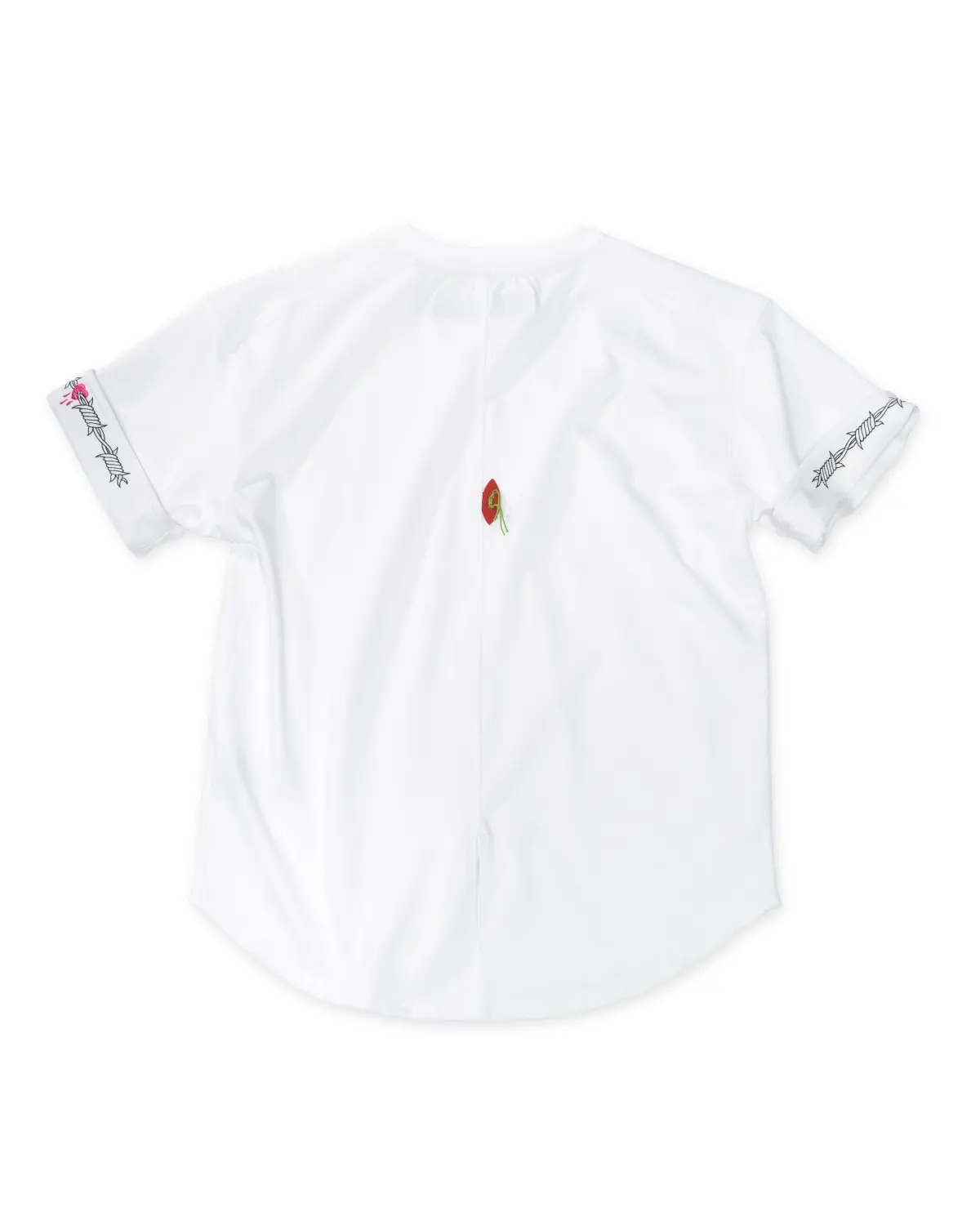 Rolled Sleeve T-Shirt (White)