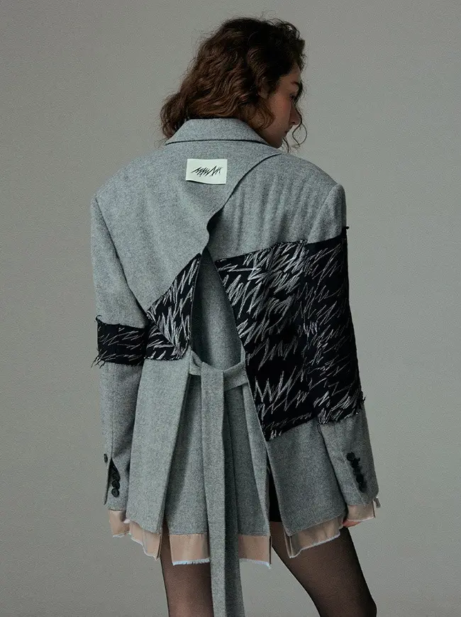 Stitch Patchwork Blazer