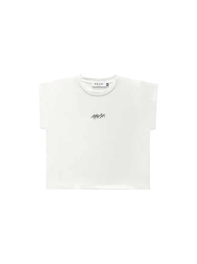 Logo Basic Slim T-Shirt (Ivory)