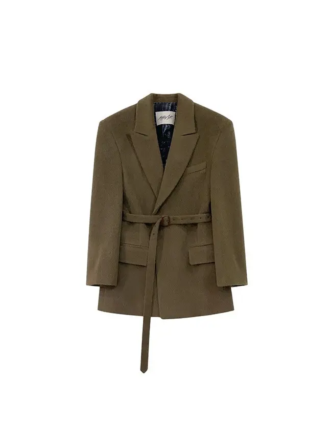 Wool Minimal Jacket