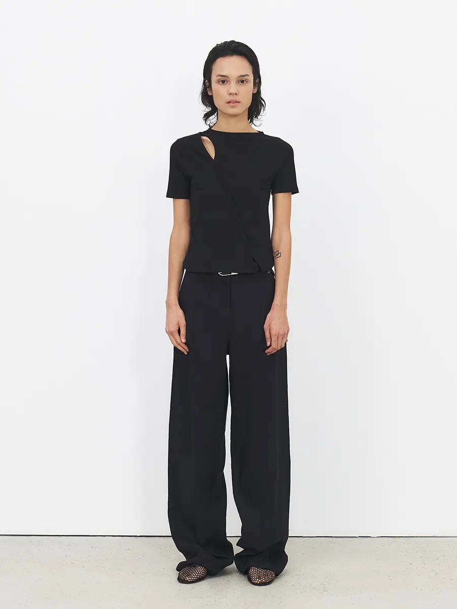 TFR RIVET LAYERED POCKET TROUSERS_D-NAVY