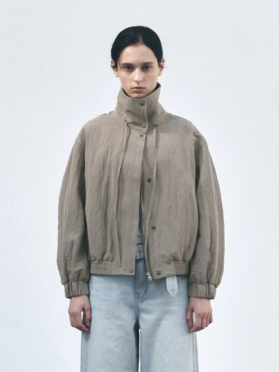 TVS HIGH NECK STRING JUMPER_BEIGE