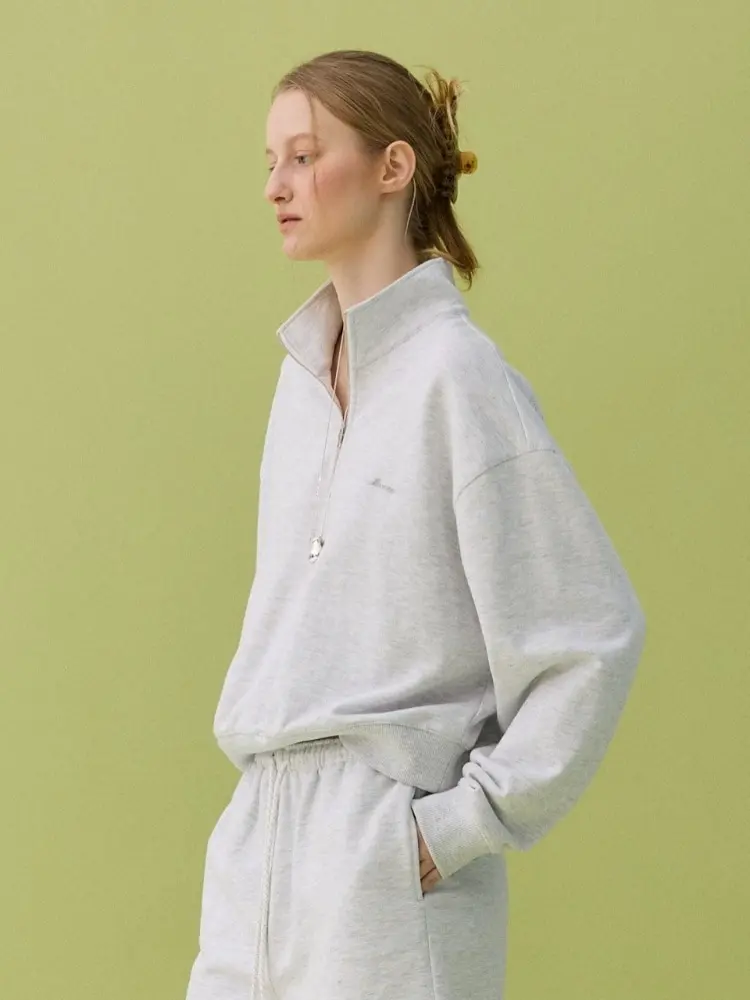MUTE SWEAT SHORTS - LIGHT GRAY