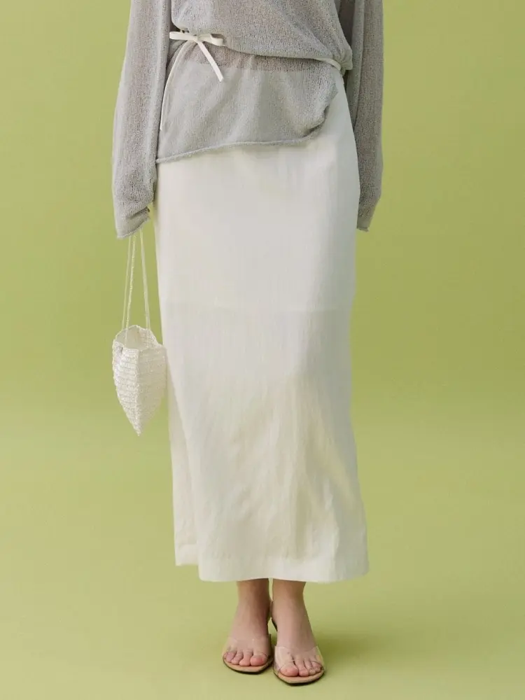 PEARL HALF SHIRT - LIGHT SILVER