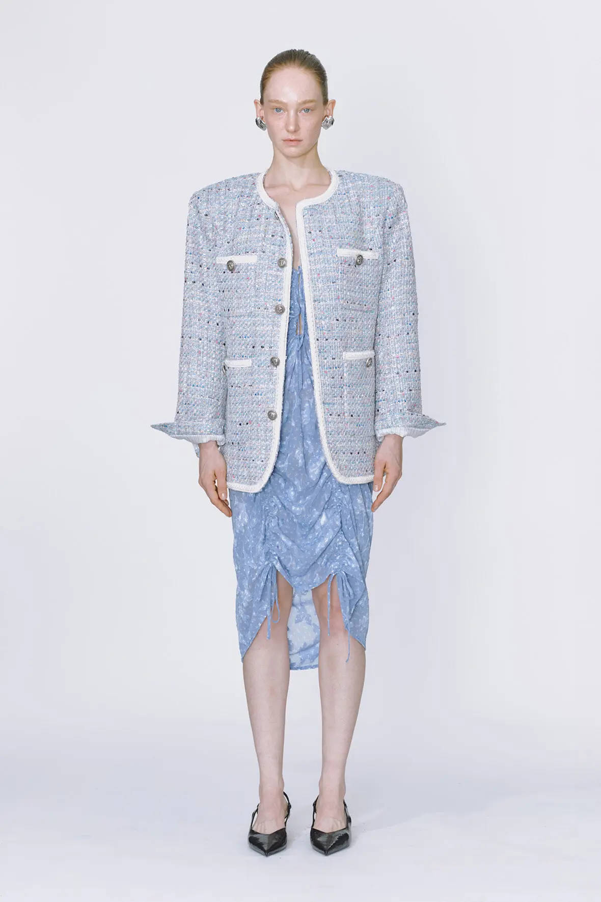 Signature 4-Pocket Tweed Jacket