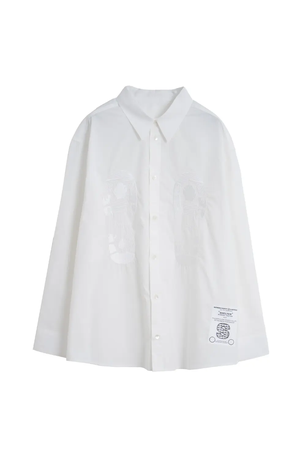Footprint Shirts (White)
