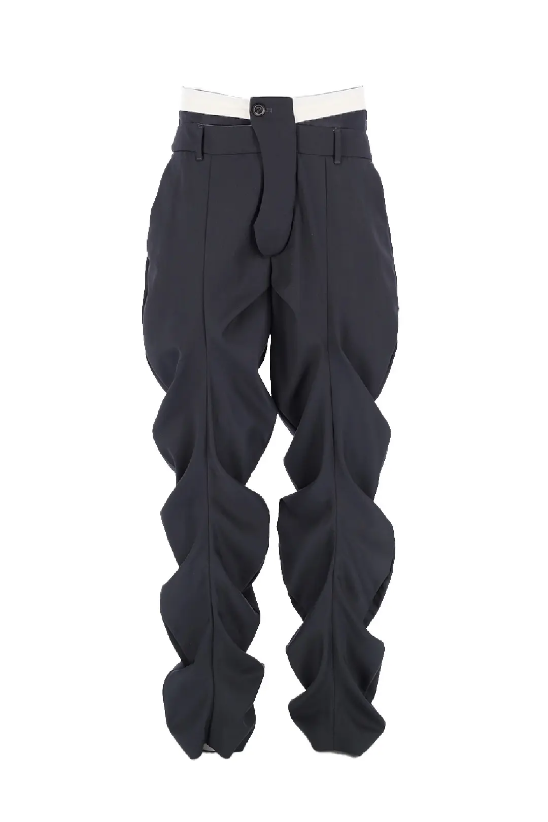 Brief Wave Trousers (Grey)