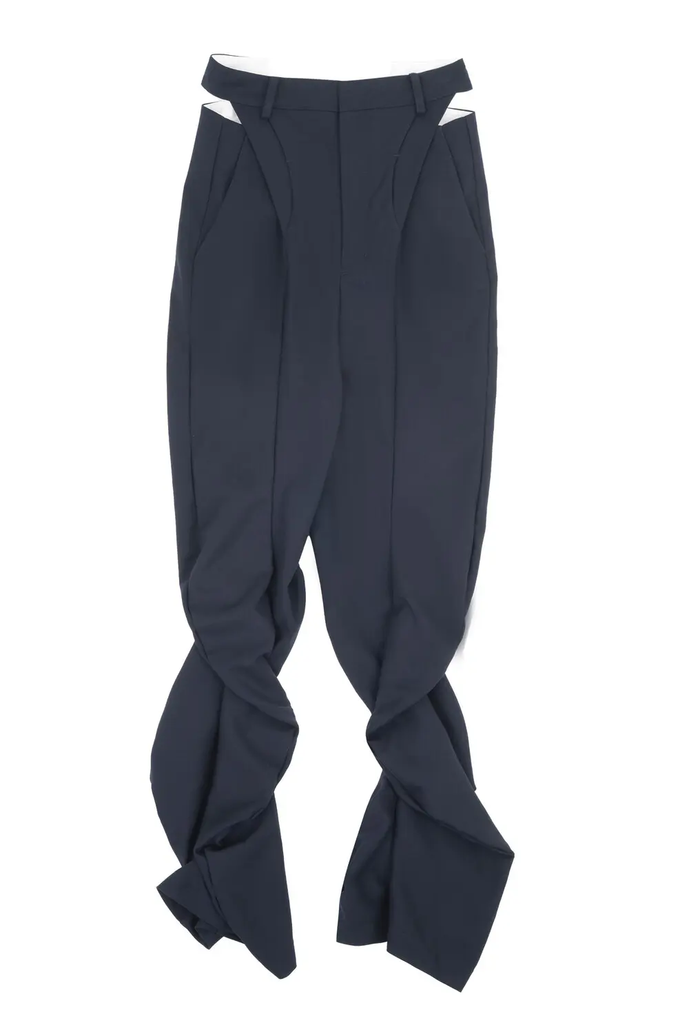 Bootcut Wave Trousers (Navy)