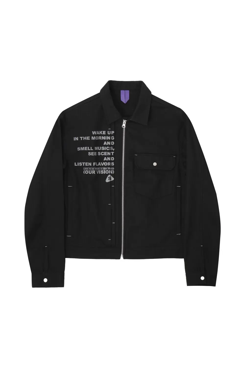 V Routine Cotton Jacket (BLK)