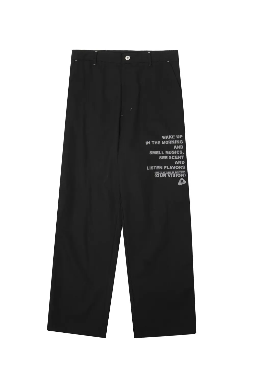 V Routine Cotton Jeans (BLK)