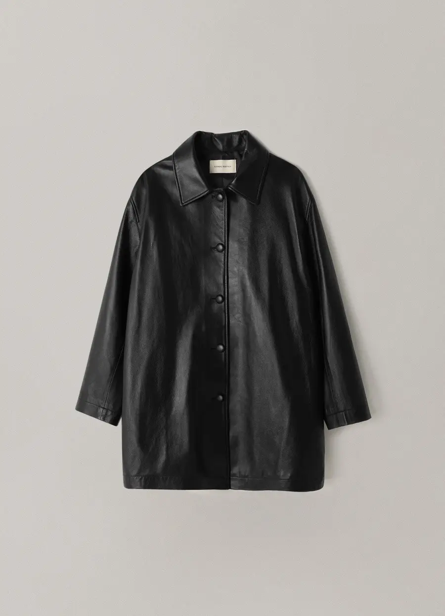 Jain Leather Jacket (Black)