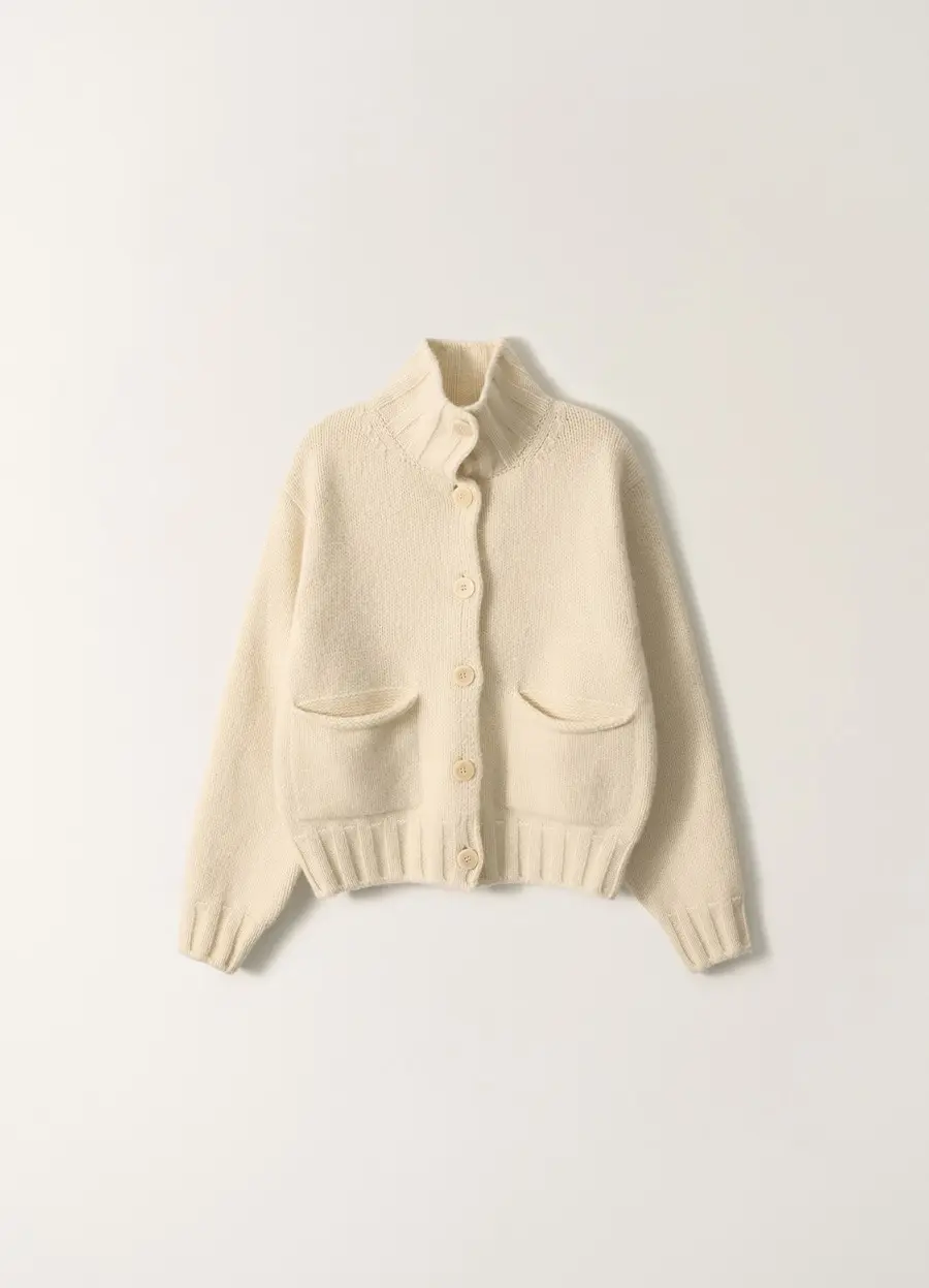 Marrie Soft Pocket Cardigan (Cream)