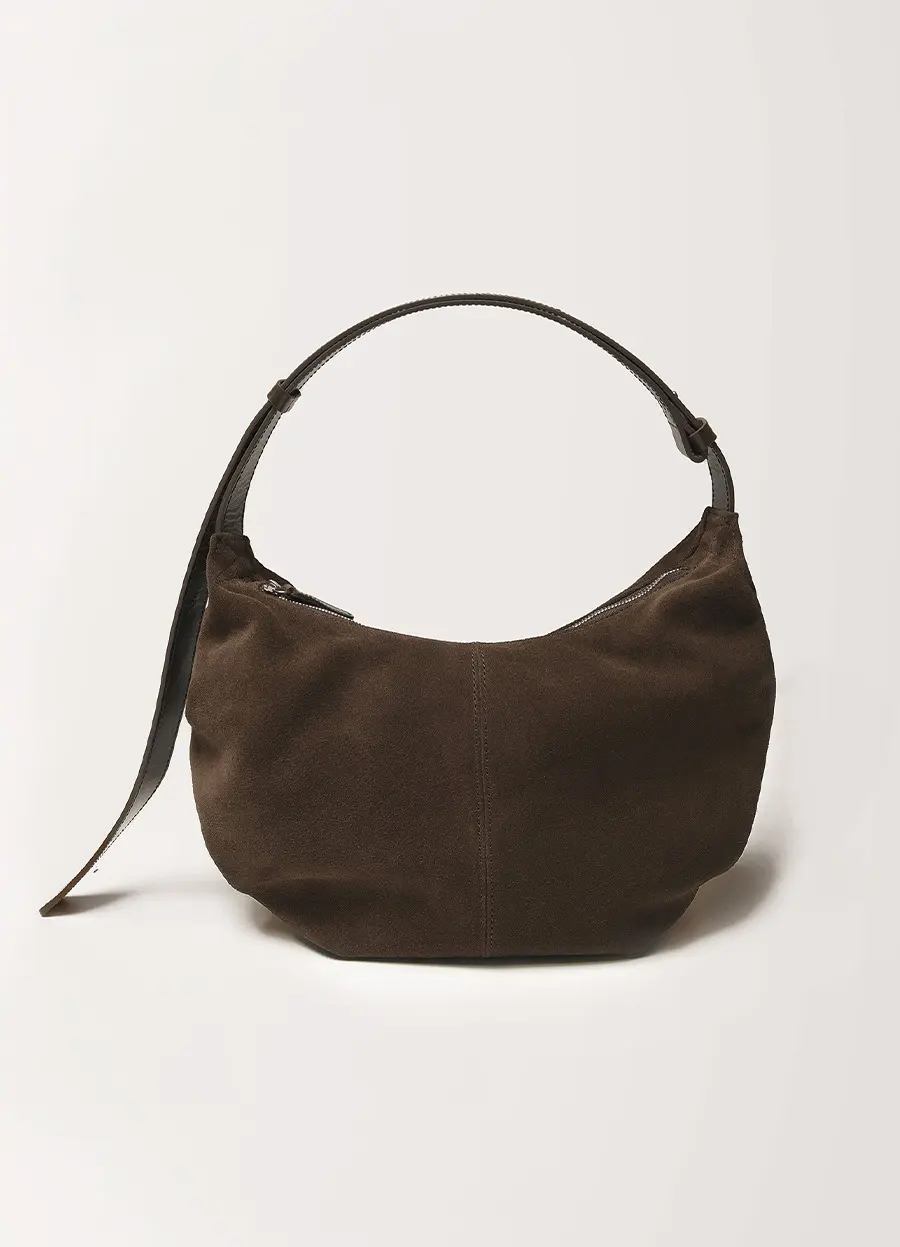 Shoulder Leather Bag (Caramel)