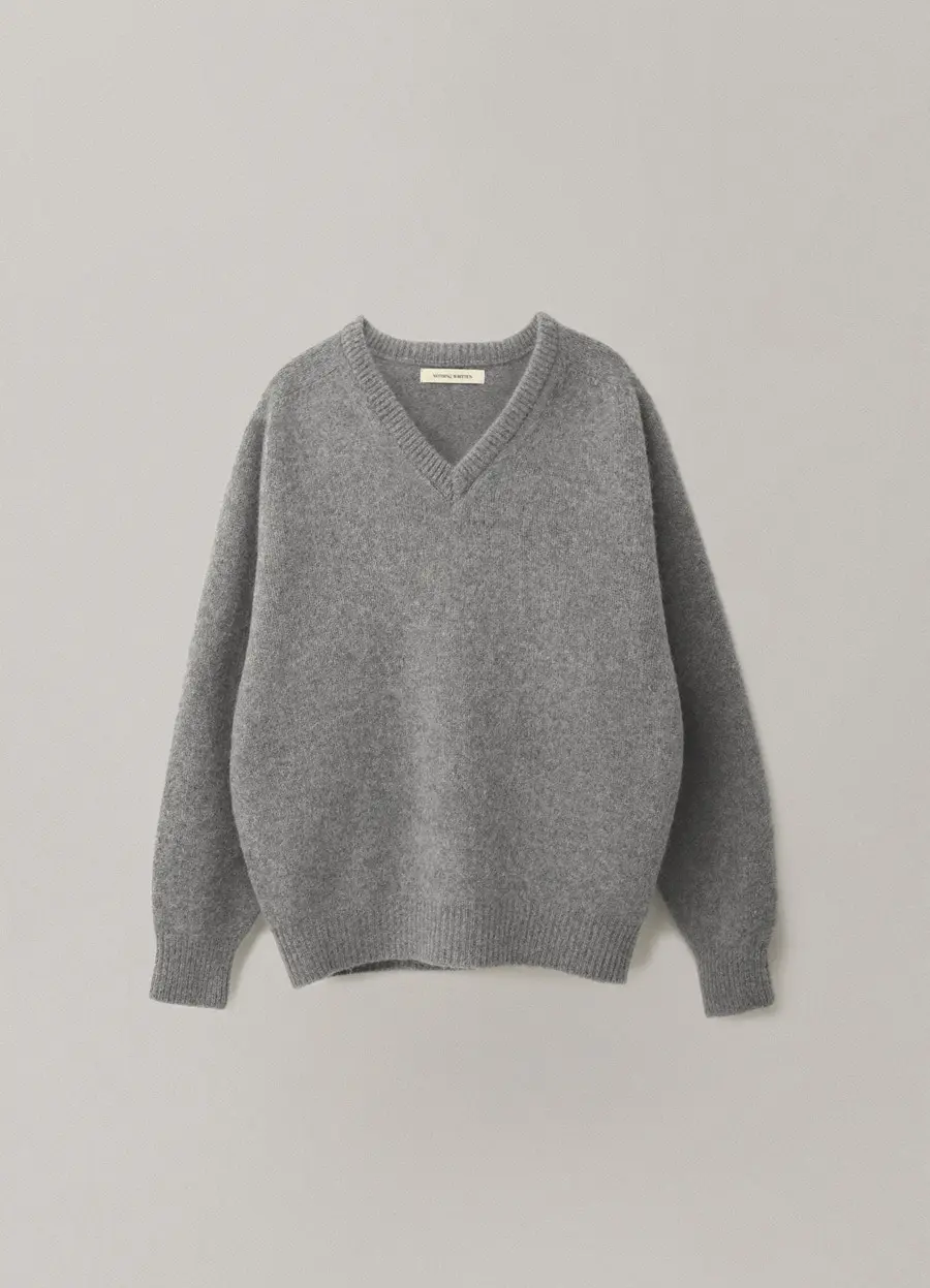 Pound Alpaca Sweater (Gray)