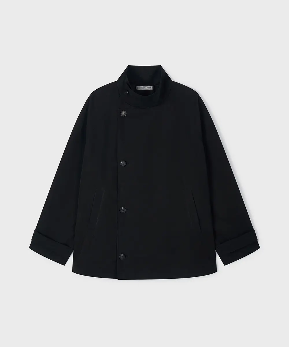 City Trench Jacket (Night Black)