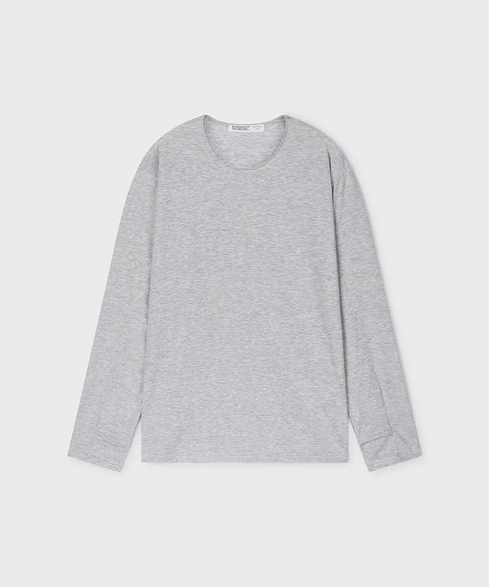 Stripe T-Shirts (Light Gray)