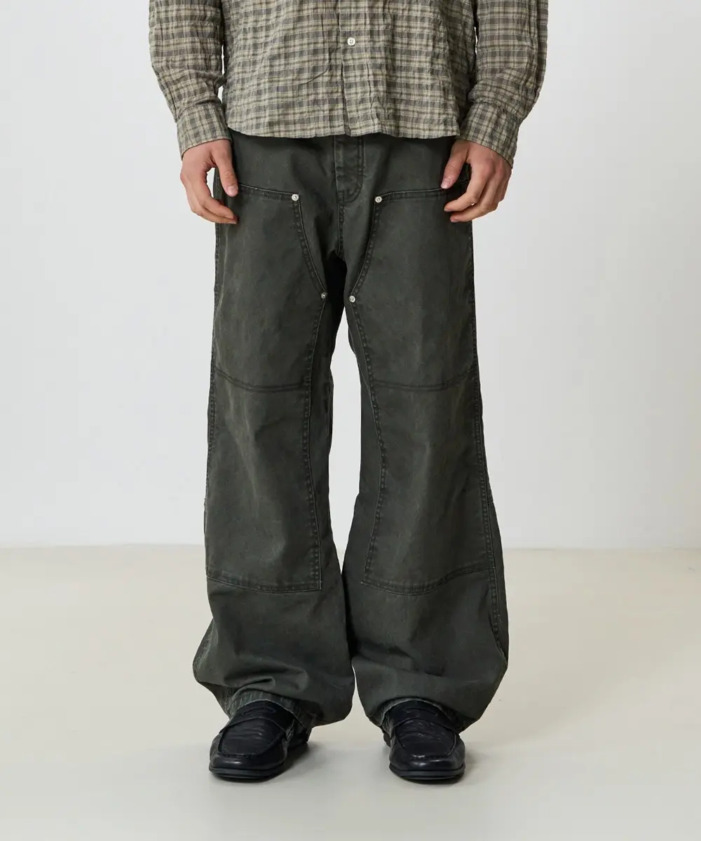 Volume Carpenter Pants (Deep Olive)