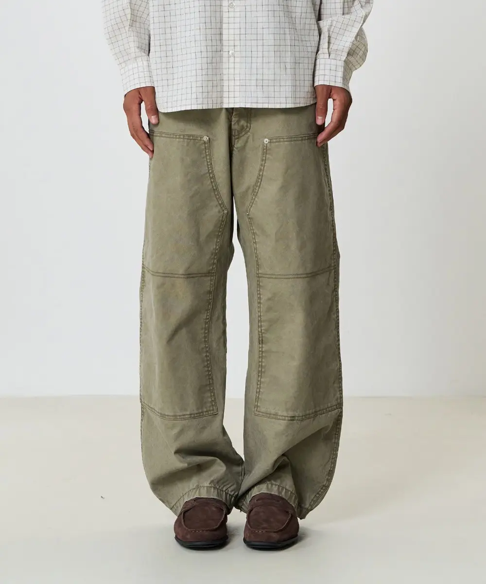 Volume Carpenter Pants (Khaki Beige)
