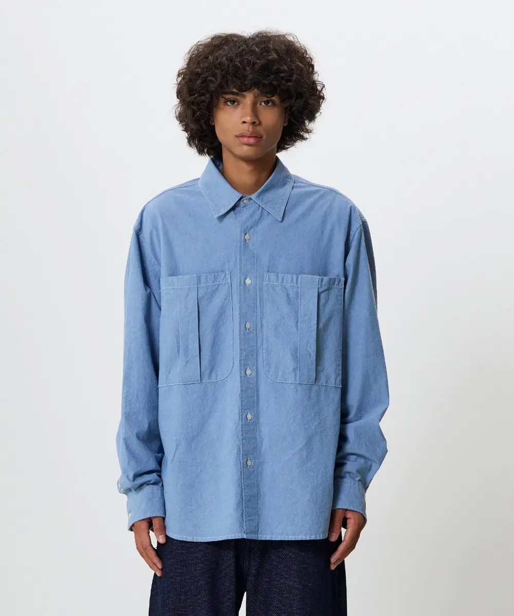 Grain Shirts (Ink Blue)
