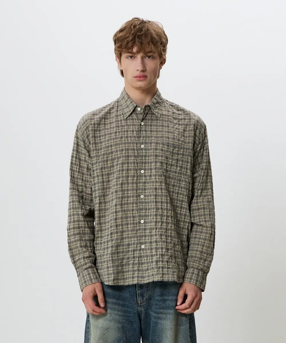 Comfy Shirts (Beige Check)